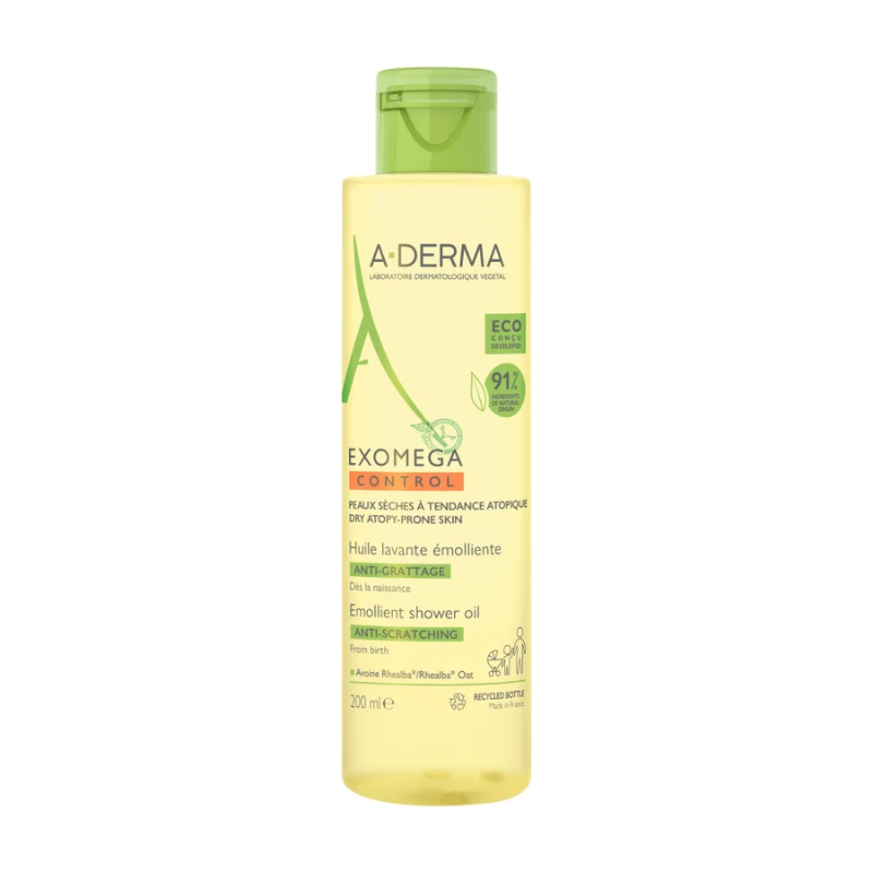 A-Derma Exomega Control - Olio Lavante Per Pelle Secca E A Tendenza Atopica 200ml 3 A-Derma Exomega Control - Olio Lavante Per Pelle Secca E A Tendenza Atopica 200ml