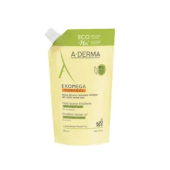 A-Derma Exomega Control - Olio Lavante Per Pelle Secca E A Tendenza Atopica Ricarica 500 Ml