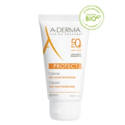A-Derma Protect - Crema Solare Viso SPF 50+ Senza Profumo 40 Ml