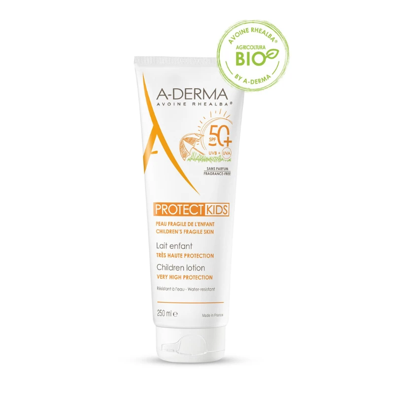 A-Derma Protect Kids - Latte Solare Bambino SPF 50+ Protezione Elevata 250 Ml 3 A-Derma Protect Kids - Latte Solare Bambino SPF 50+ Protezione Elevata 250 Ml