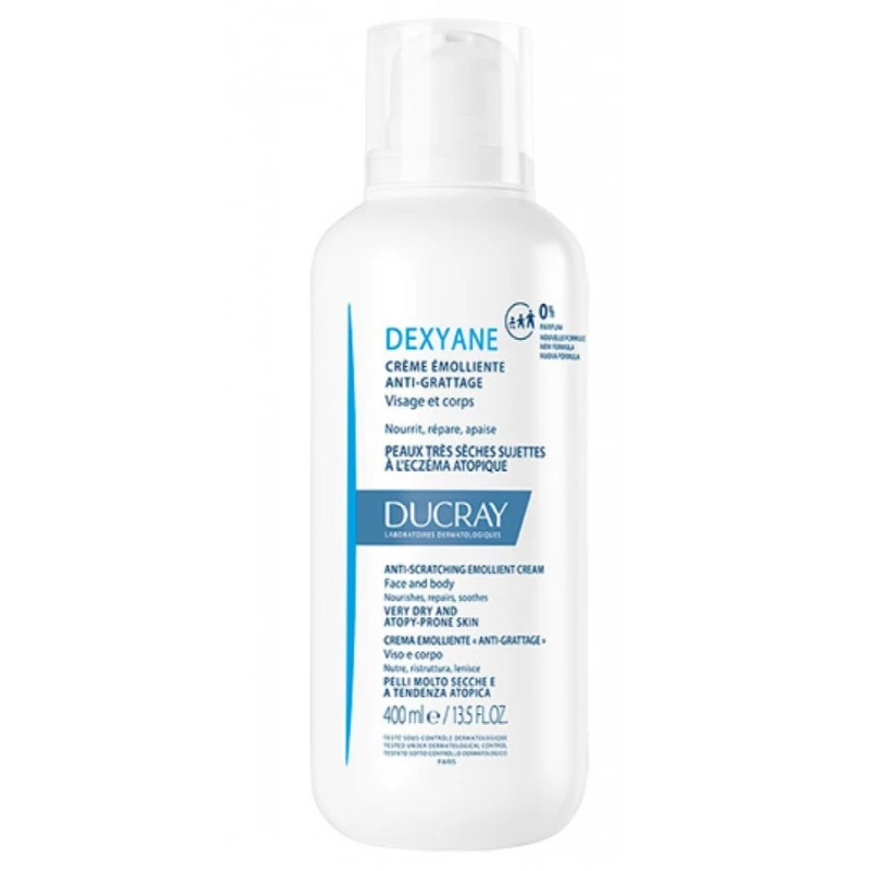 Ducray Dexyane - Crema Emolliente Anti-grattage Pelle Molto Secca A Tendenza Atopica 400 Ml 3 Ducray Dexyane - Crema Emolliente Anti-grattage Pelle Molto Secca A Tendenza Atopica 400 Ml
