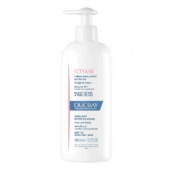 Ducray Ictyane - Crema Emolliente Nutritiva Pelle Secca E Molto Secca 400 Ml
