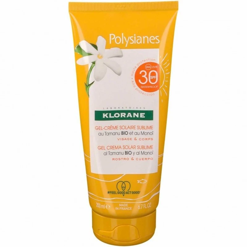 Klorane Gel Crema Protezione Solare Sublimatrice Spf 30 3 Klorane Gel Crema Protezione Solare Sublimatrice Spf 30